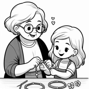 Desenho de Avos Desenho Colorir Imprimir 20