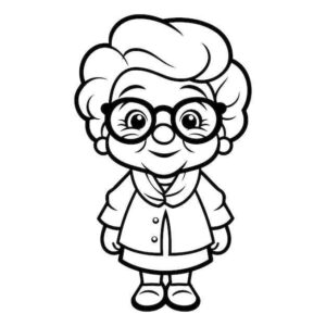 Desenho de Avos Desenho Colorir Imprimir 27