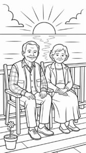 Desenho de Avos Desenho Colorir Imprimir 30