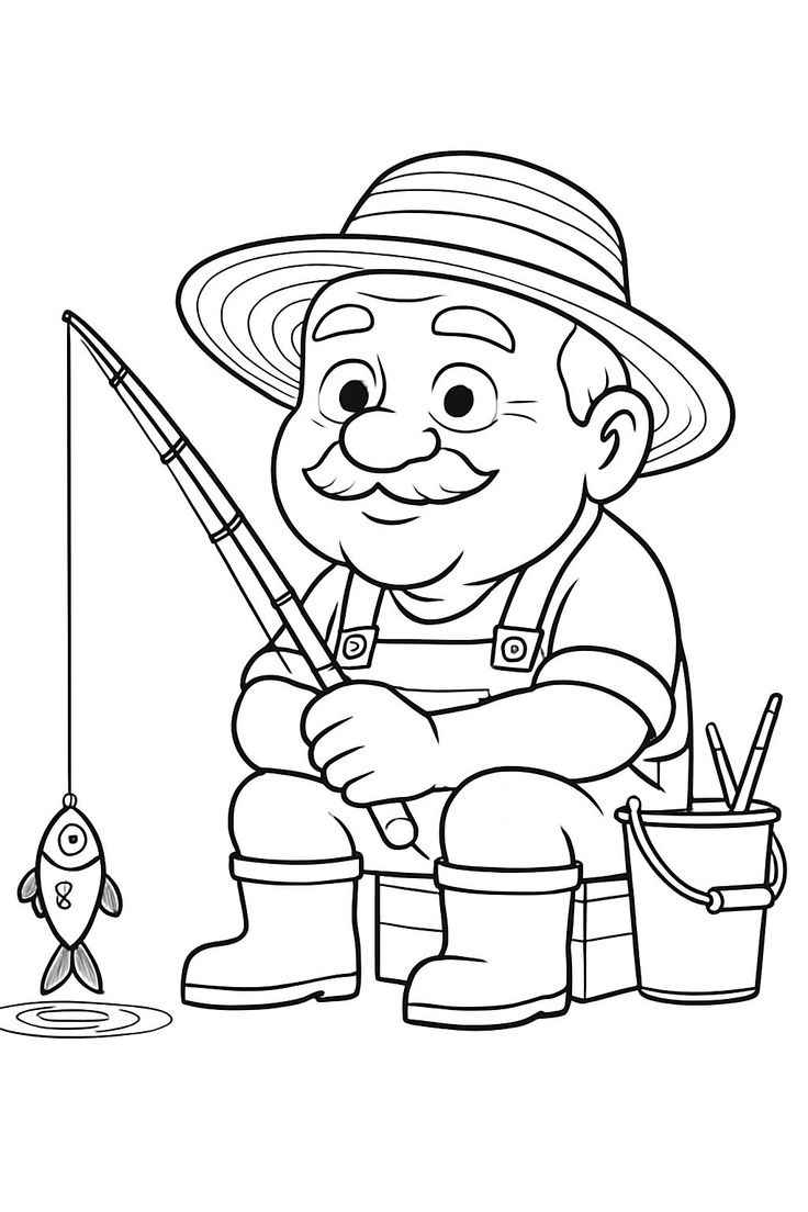 Desenho de Avos Desenho Colorir Imprimir 32