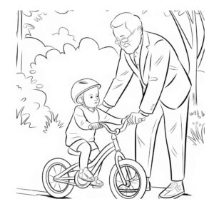 Desenho de Avos Desenho Colorir Imprimir 39