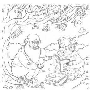 Desenho de Avos Desenho Colorir Imprimir 49