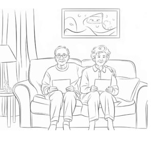 Desenho de Avos Desenho Colorir Imprimir 57