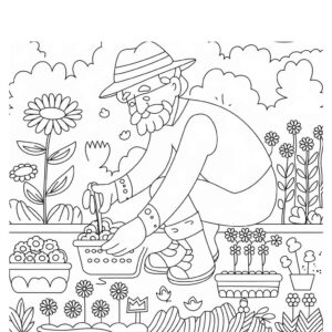 Desenho de Avos Desenho Colorir Imprimir 63