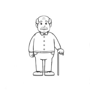 Desenho de Avos Desenho Colorir Imprimir 70