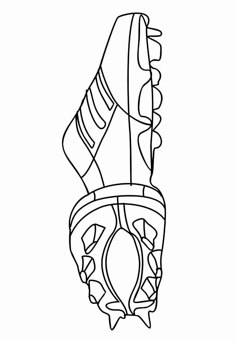 Desenho de Chuteira Desenho Colorir Imprimir 18