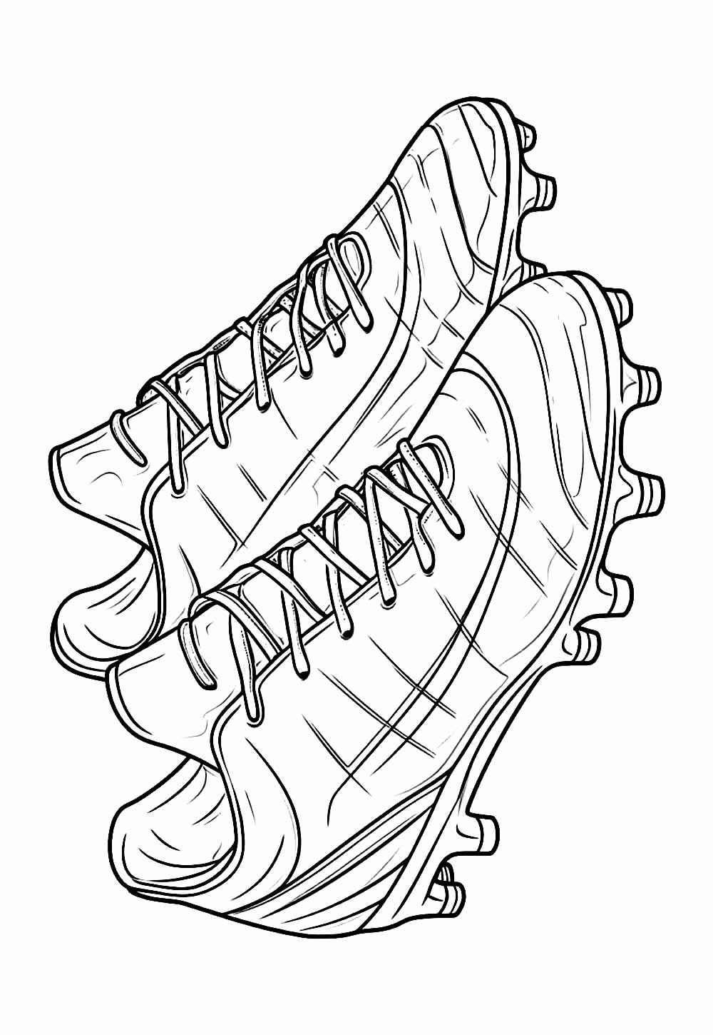 Desenho de Chuteira Desenho Colorir Imprimir 19