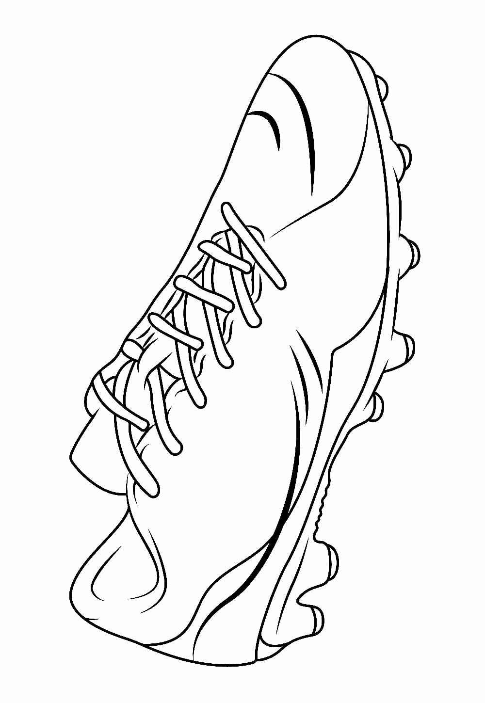 Desenho de Chuteira Desenho Colorir Imprimir 20