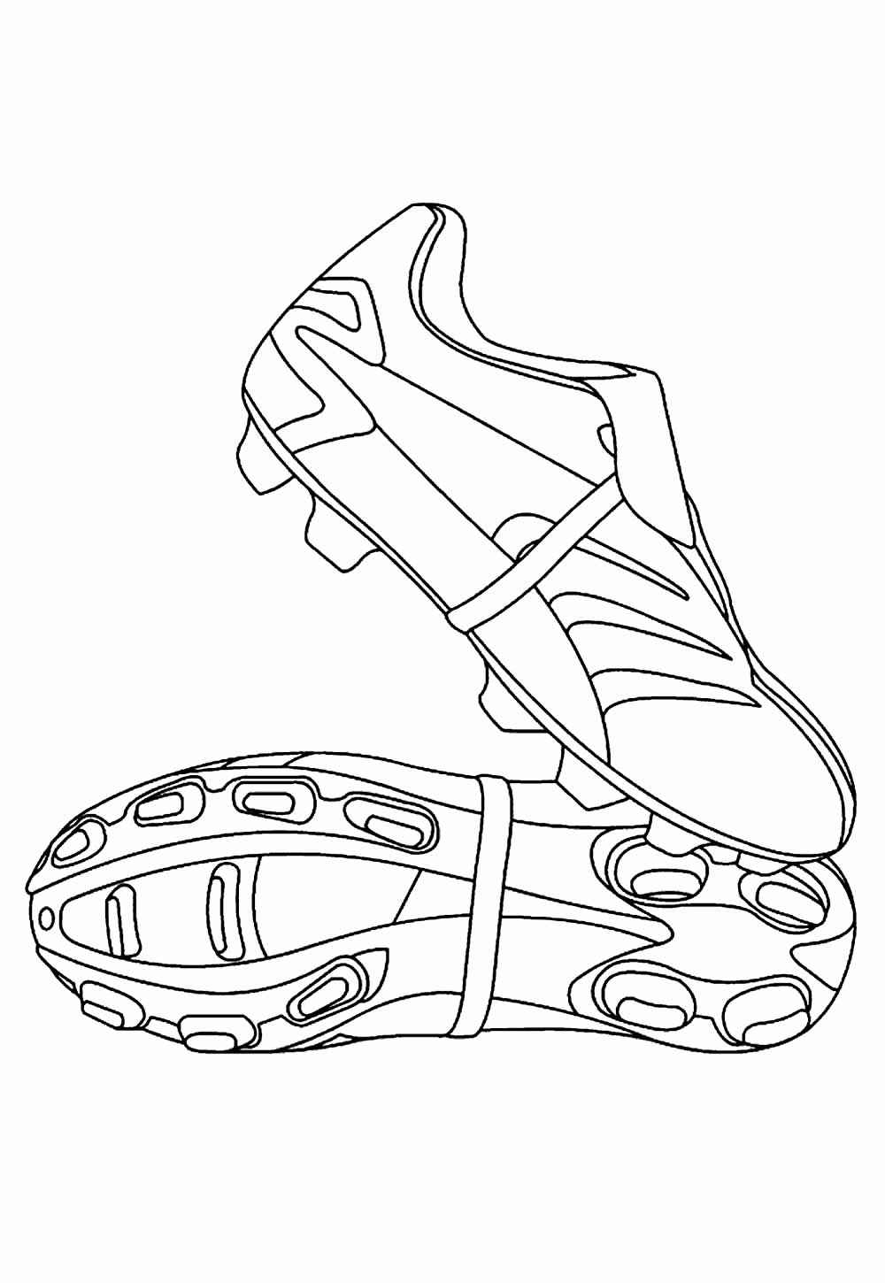 Desenho de Chuteira Desenho Colorir Imprimir 21