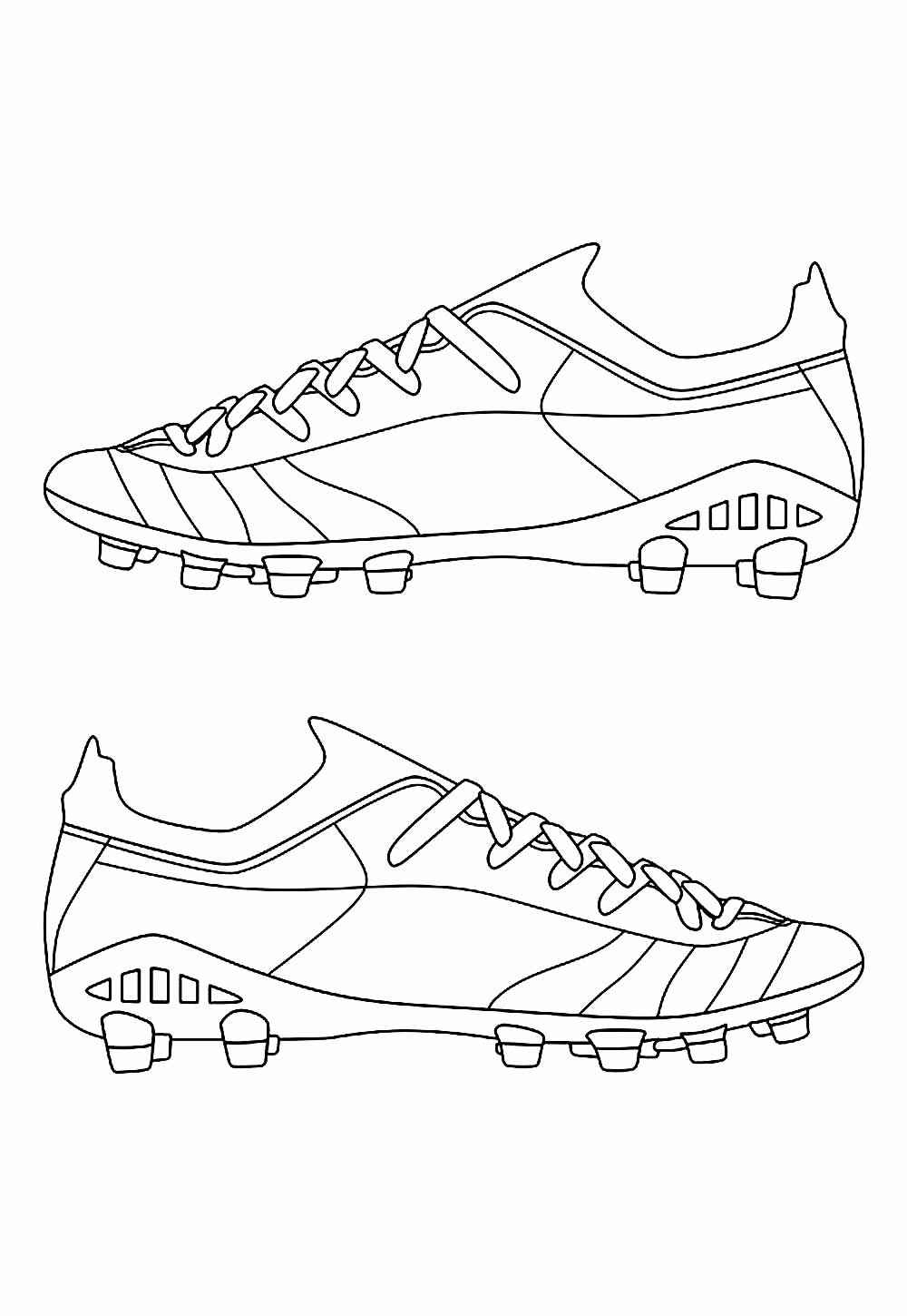 Desenho de Chuteira Desenho Colorir Imprimir 23