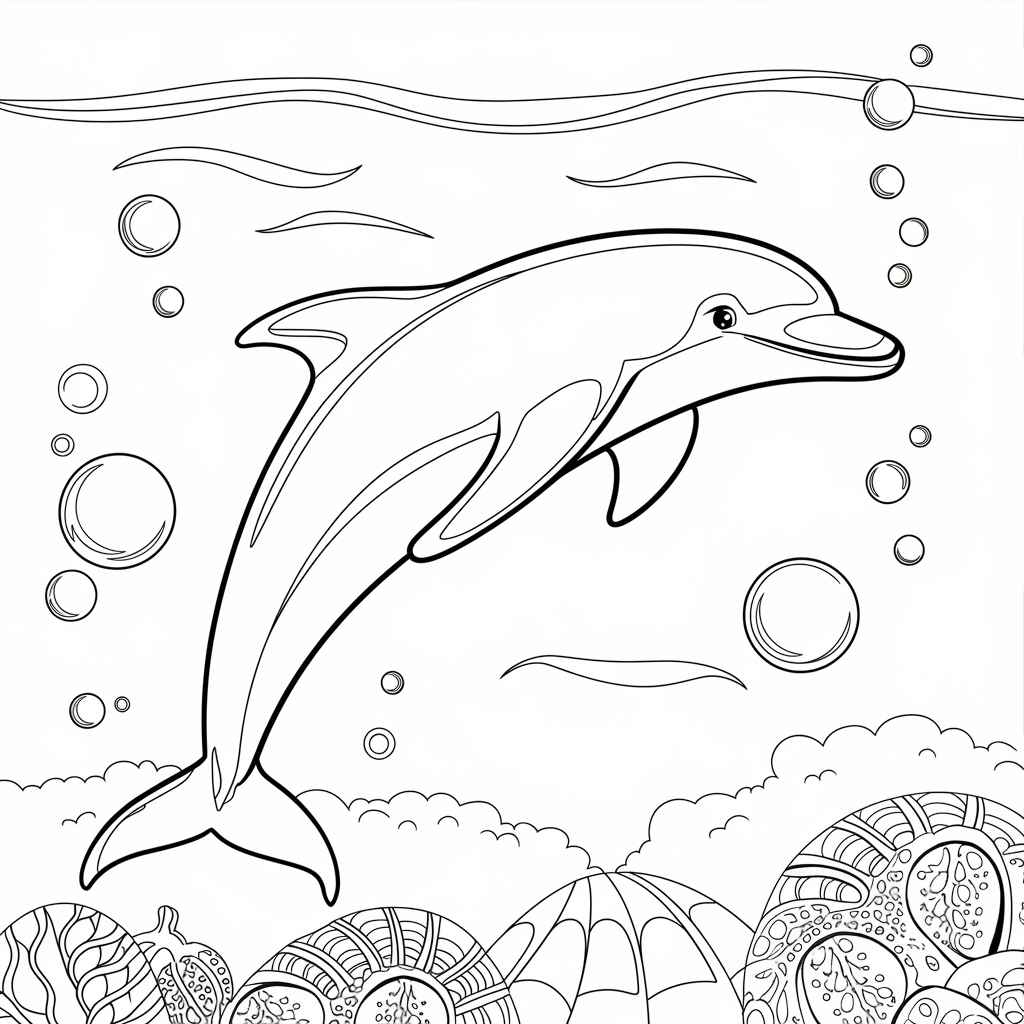 Desenho de Fundo Do Mar Desenho Colorir Imprimir 42