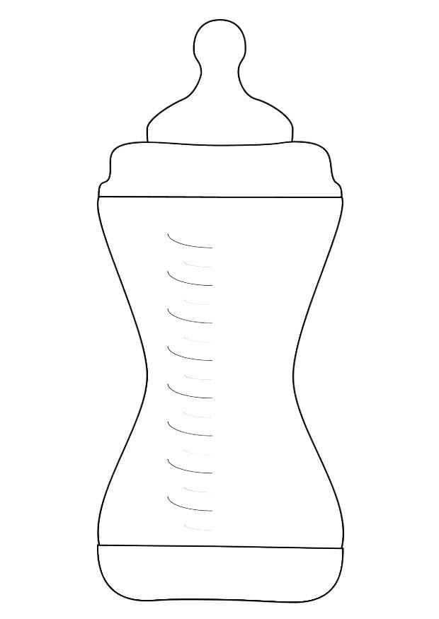 Desenho de Mamadeira Desenho Colorir Imprimir 17