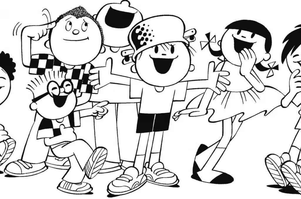 Desenho de Menino Maluquinho Desenho Colorir Imprimir 02
