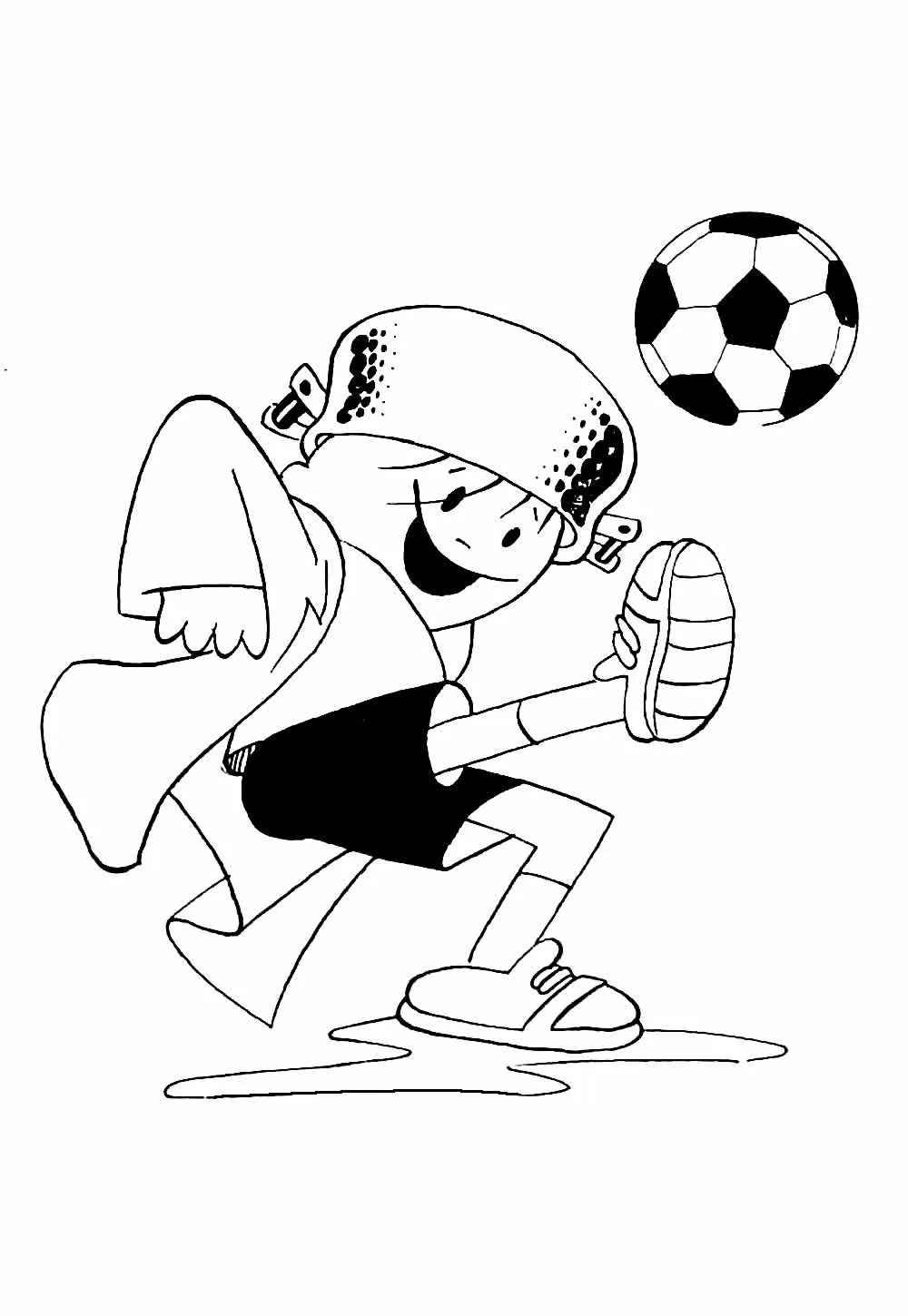 Desenho de Menino Maluquinho Desenho Colorir Imprimir 07
