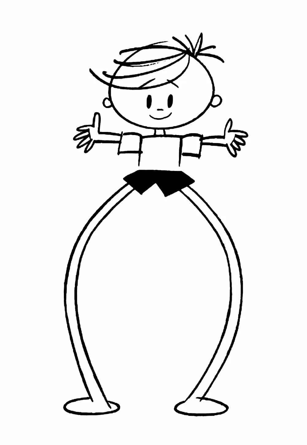 Desenho de Menino Maluquinho Desenho Colorir Imprimir 08