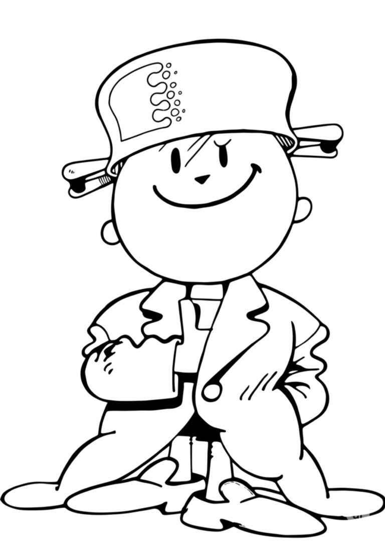 Desenho de Menino Maluquinho Desenho Colorir Imprimir 14