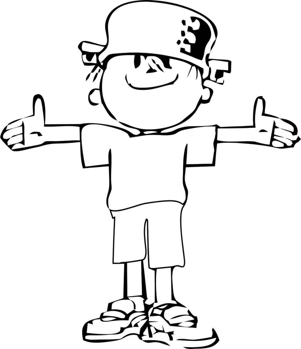 Desenho de Menino Maluquinho Desenho Colorir Imprimir 16