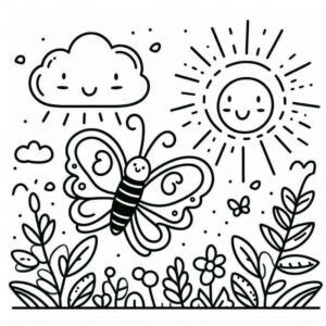 Desenho de Natureza Desenho Colorir Imprimir 14 (2)