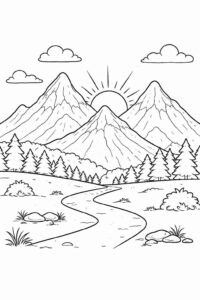 Desenho de Natureza Desenho Colorir Imprimir 16 (2)