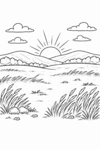 Desenho de Natureza Desenho Colorir Imprimir 17 (2)