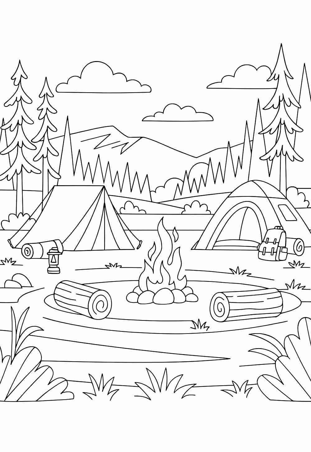 Desenho de Natureza Desenho Colorir Imprimir 25 (2)