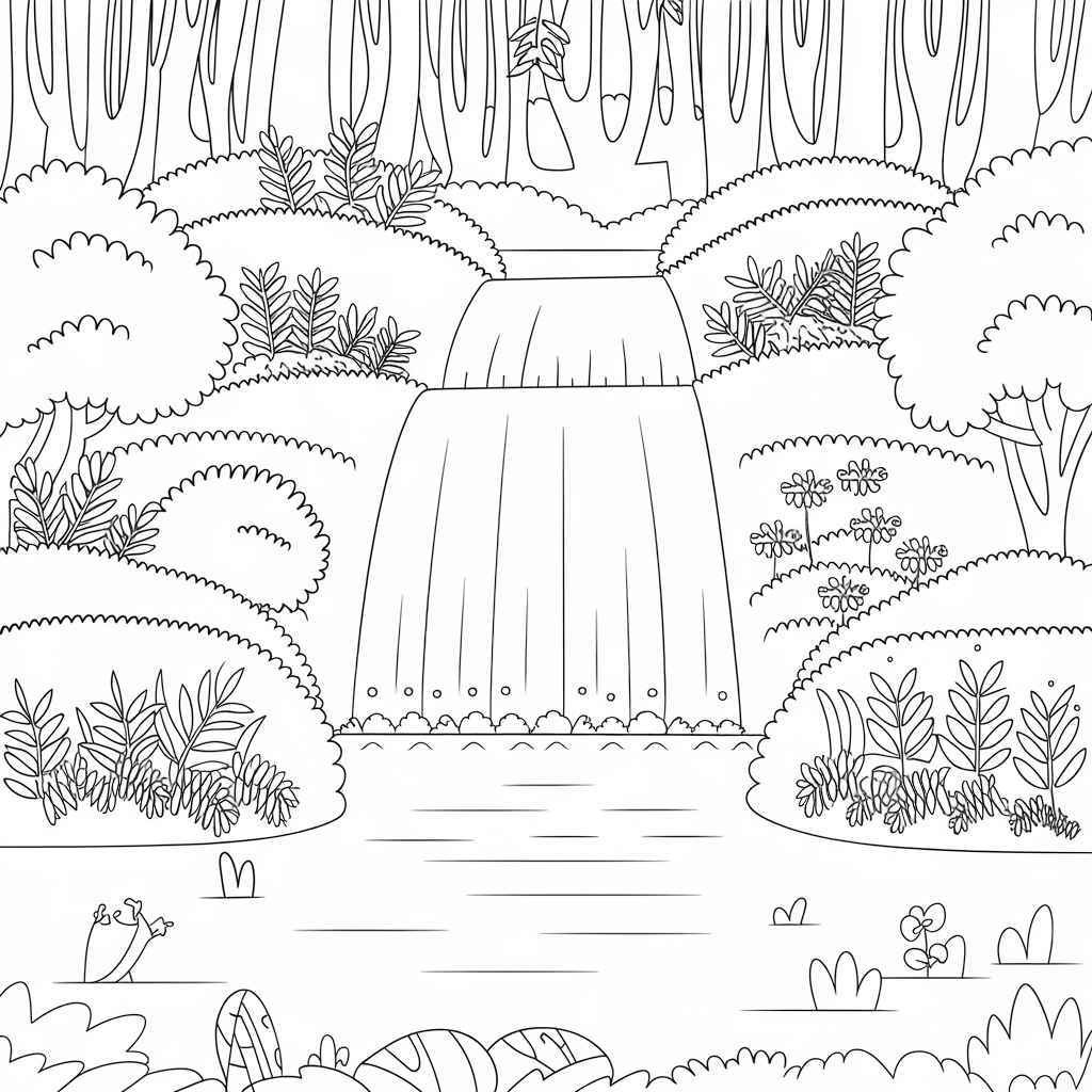 Desenho de Natureza Desenho Colorir Imprimir 36 (2)