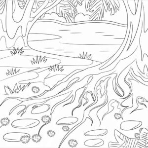 Desenho de Natureza Desenho Colorir Imprimir 38 (2)