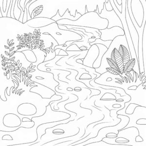 Desenho de Natureza Desenho Colorir Imprimir 40 (2)