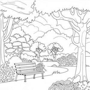 Desenho de Natureza Desenho Colorir Imprimir 42 (2)