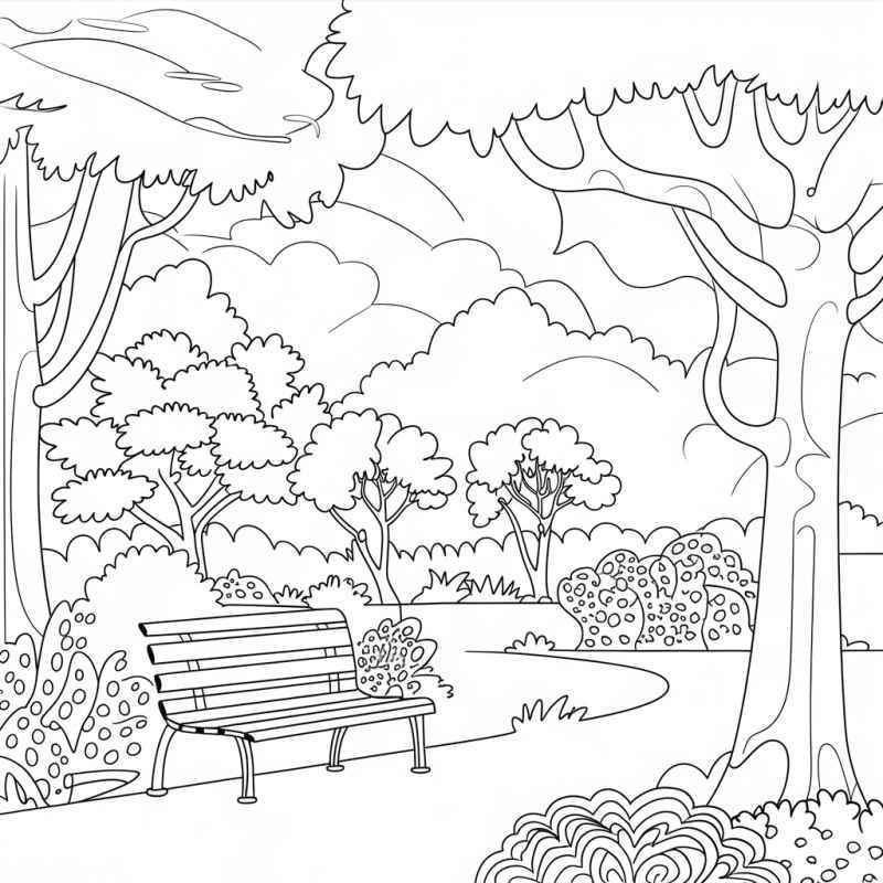 Desenho de Natureza Desenho Colorir Imprimir 42 (2)