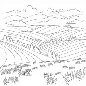 Desenho de Natureza Desenho Colorir Imprimir 43 (2)