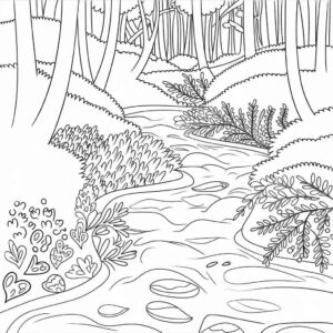 Desenho de Natureza Desenho Colorir Imprimir 49 (2)