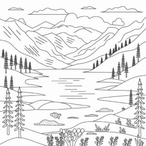 Desenho de Natureza Desenho Colorir Imprimir 50 (2)