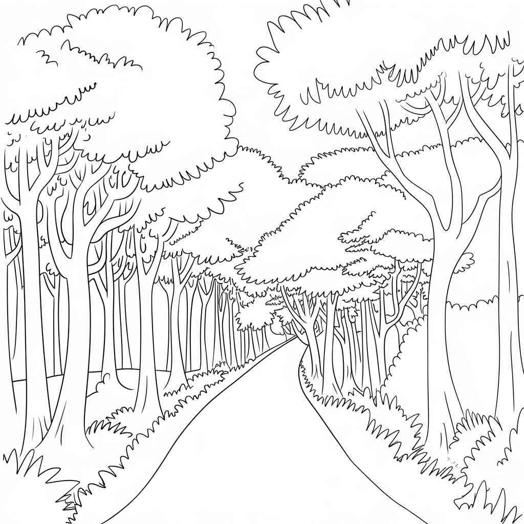 Desenho de Natureza Desenho Colorir Imprimir 51 (2)