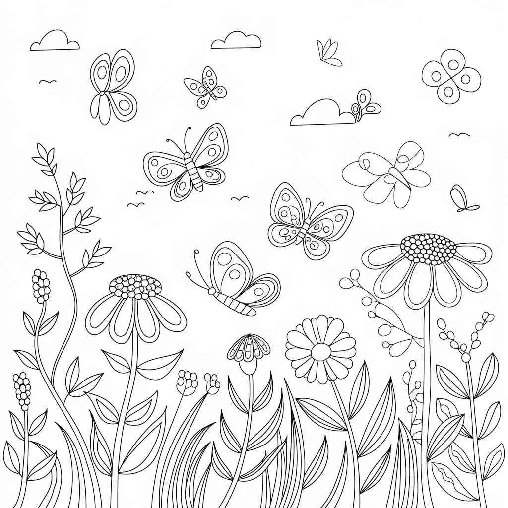 Desenho de Natureza Desenho Colorir Imprimir 52 (2)