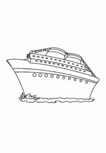 Desenho de Navio Desenho Colorir Imprimir 15