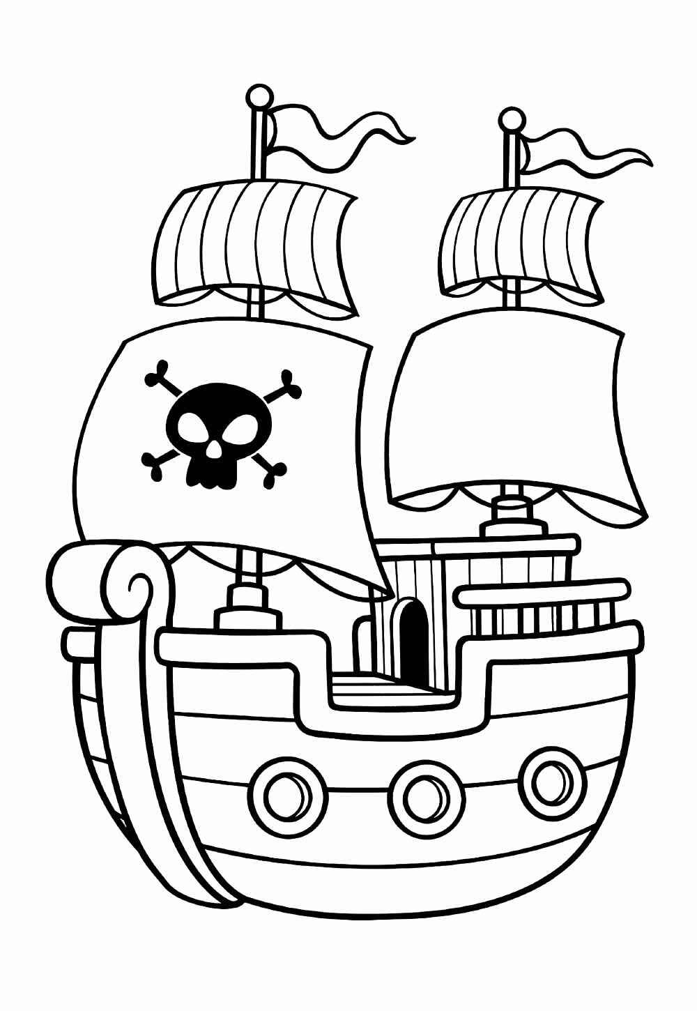 Desenho de Navio Desenho Colorir Imprimir 19