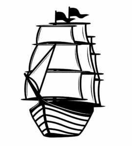 Desenho de Navio Desenho Colorir Imprimir 42