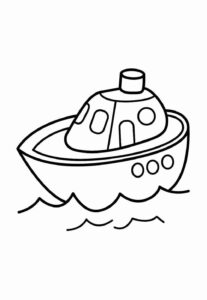 Desenho de Navio Desenho Colorir Imprimir 56