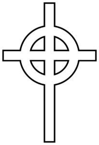 Desenho de Cruz Celta Desenho Colorir Imprimir 4