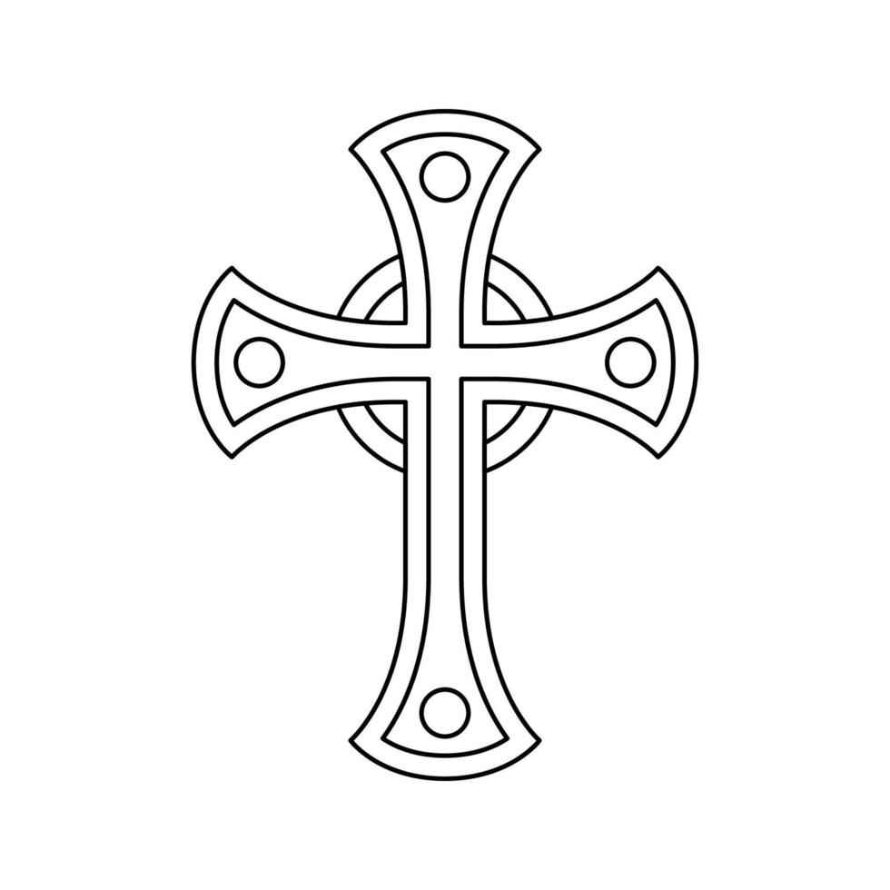 Desenho de Cruz Desenho Colorir Imprimir 14