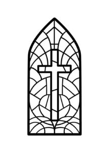 Desenho de Cruz Desenho Colorir Imprimir 15