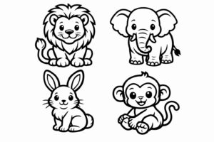 Desenho de Animais Desenho Colorir Imprimir 01