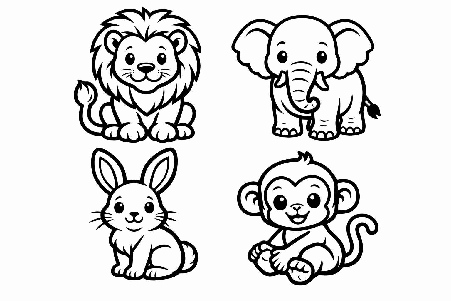 Desenho de Animais Desenho Colorir Imprimir 01