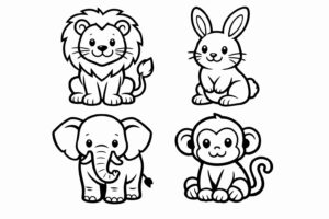 Desenho de Animais Desenho Colorir Imprimir 02