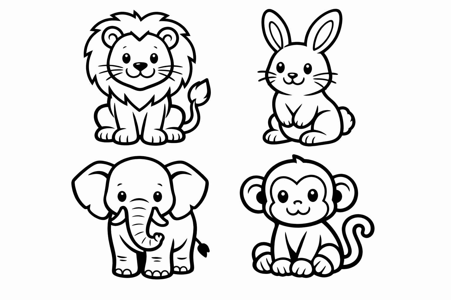 Desenho de Animais Desenho Colorir Imprimir 02