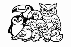 Desenho de Animais Desenho Colorir Imprimir 07