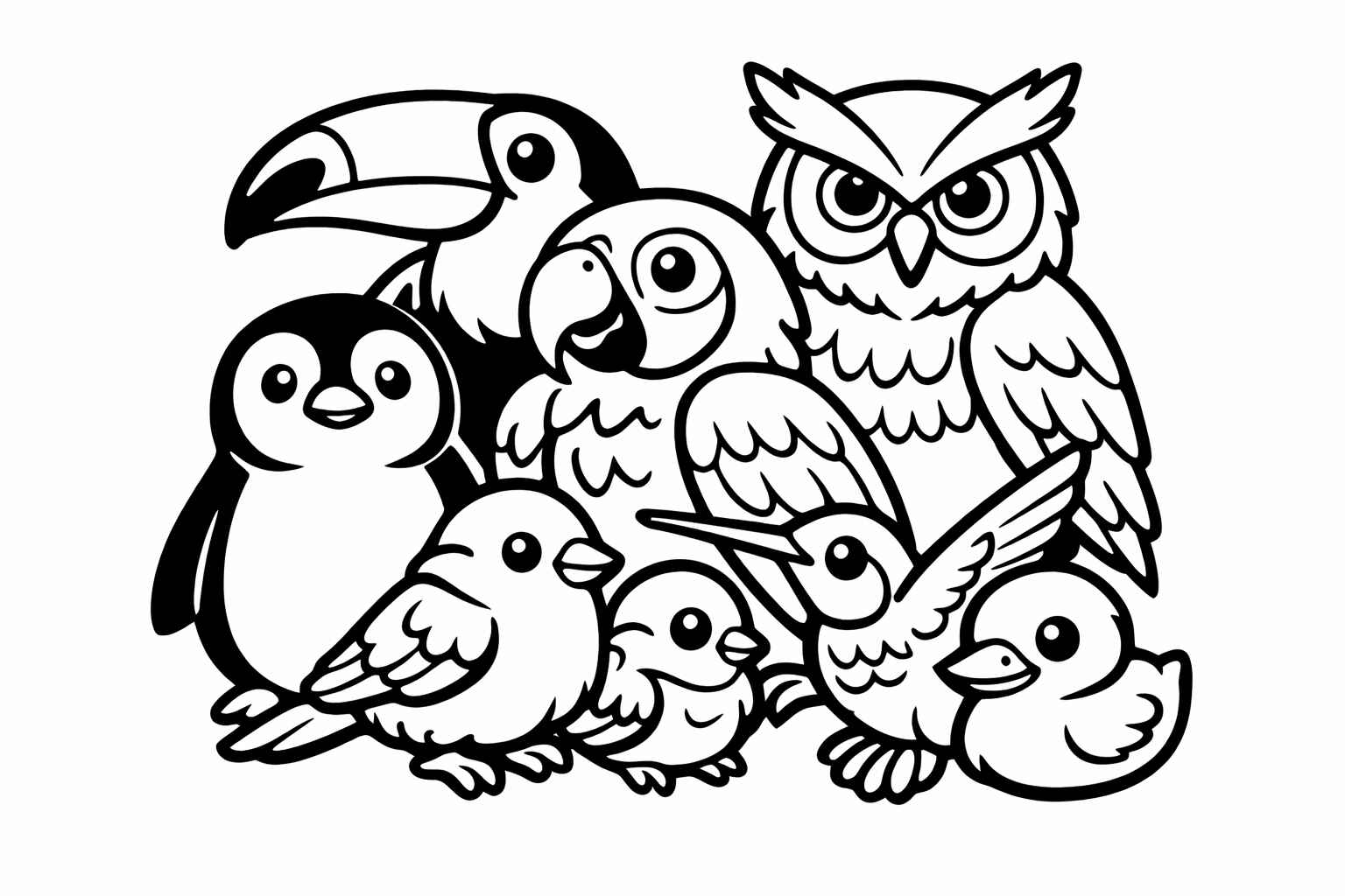 Desenho de Animais Desenho Colorir Imprimir 07