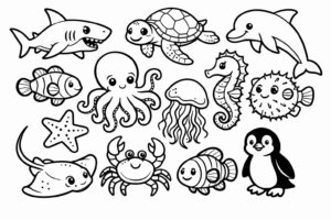 Desenho de Animais Desenho Colorir Imprimir 09