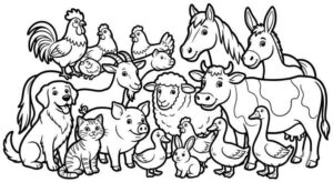 Desenho de Animais Desenho Colorir Imprimir 15